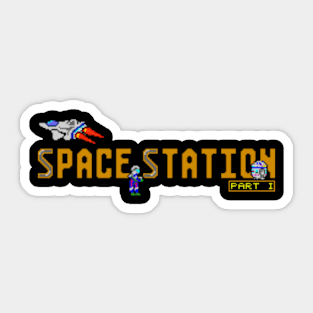 Space Station Part 1 Sticker